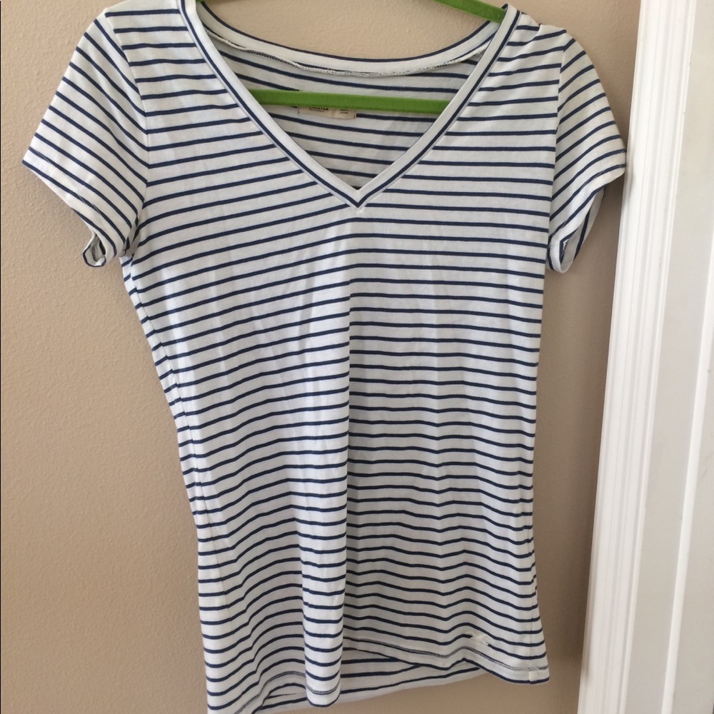 Hollister Stripped V Neck